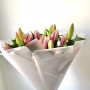 9 розовых лилий фото 4